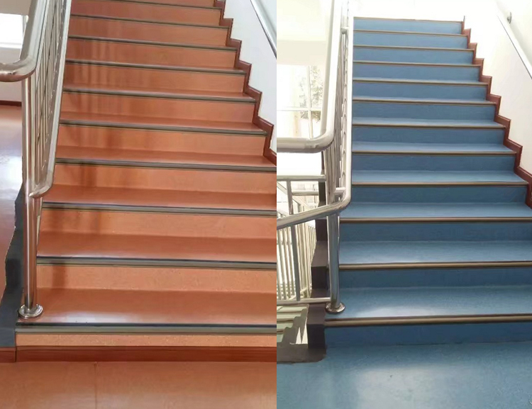 楼梯整体踏步