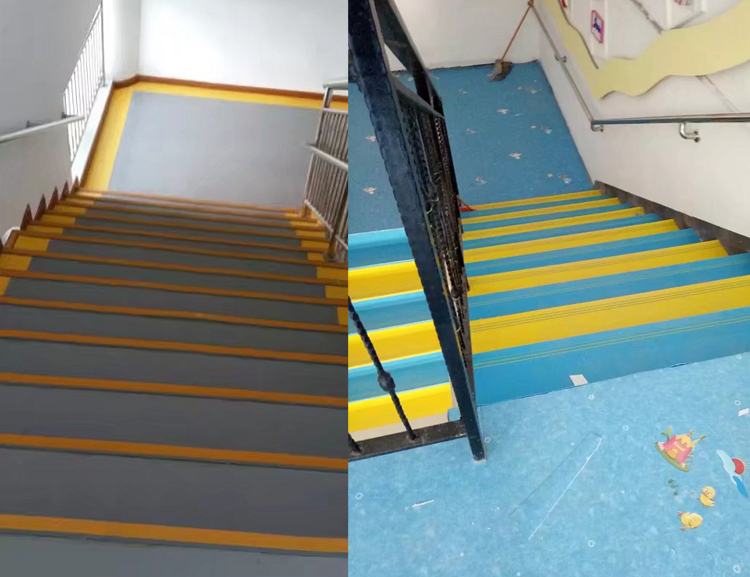 楼梯整体踏步